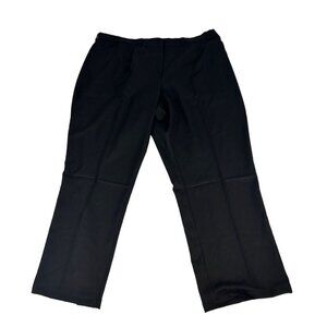 Oobe Straight Leg Slacks Dress Pants Women's Plus 36 Black Chick-Fil-A Uniform